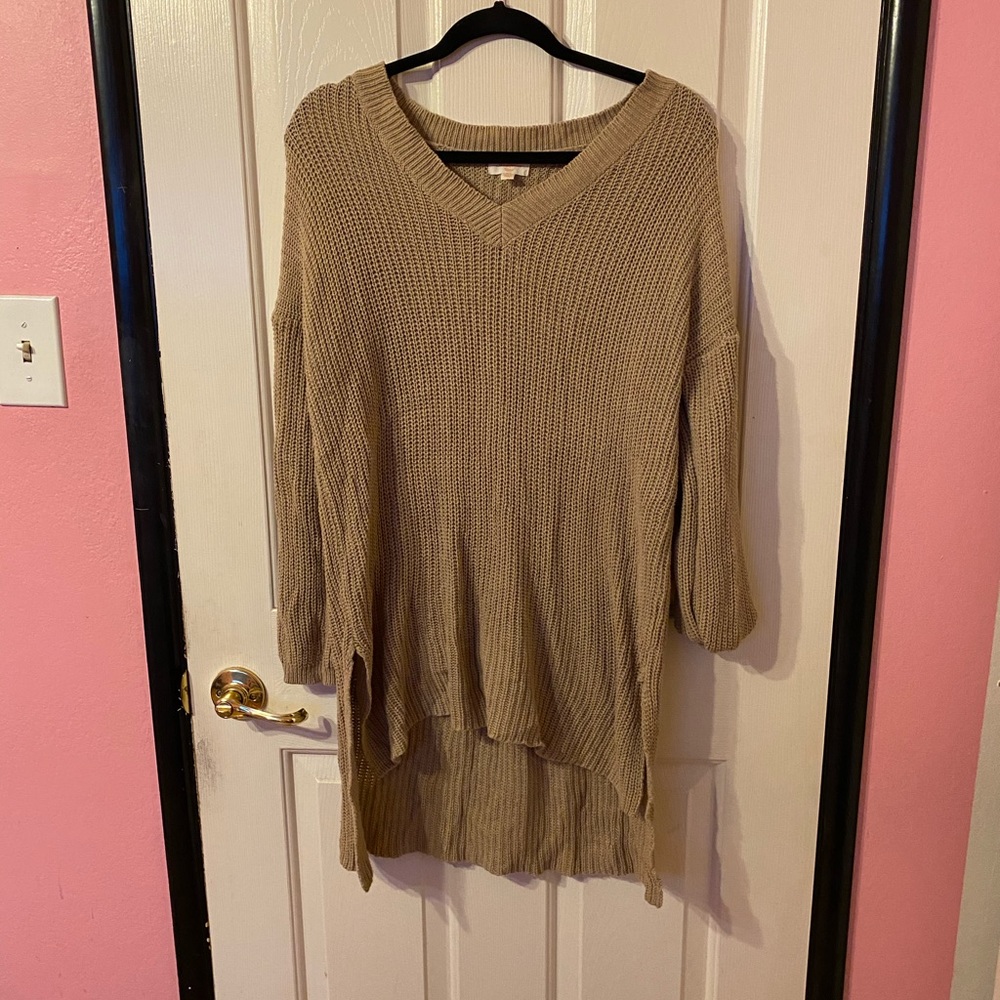 Tan sweater
